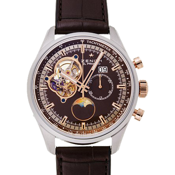 Zenith El Primero Chronomaster Open Grande Date Mens Watch 51.2161.4047/75.C713