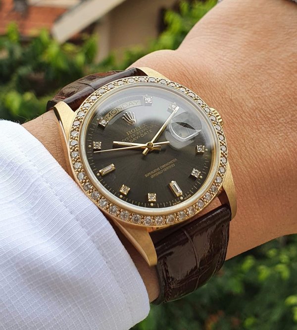 Đồng hồ Rolex 18038 vàng đúc 18k