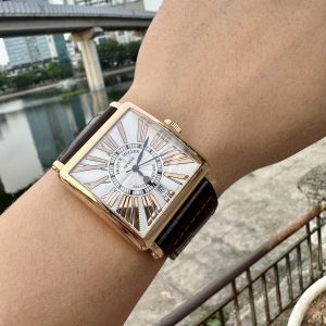 Franck Muller Master Square 18K Rose Gold Men's Watch, Preowned-6000 H SC DT