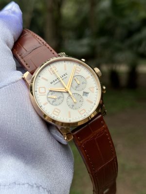 Montblanc TimeWalker 101564 Chronograph Watch 43mm