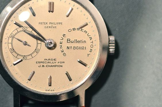 Hình ảnh chiếc đồng hồ Patek Philippe Reference 2458 Observatory Chronometer For J.B. Champion