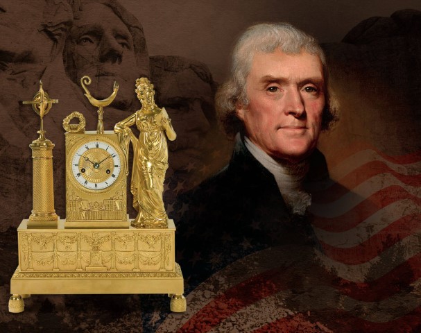 Đồng hồ Louis Moinet chế tạo cho Thomas Jefferson 