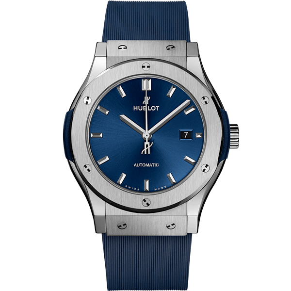 Hublot Classic Fusion Blue Titanium 42mm 542.NX.7170.LR