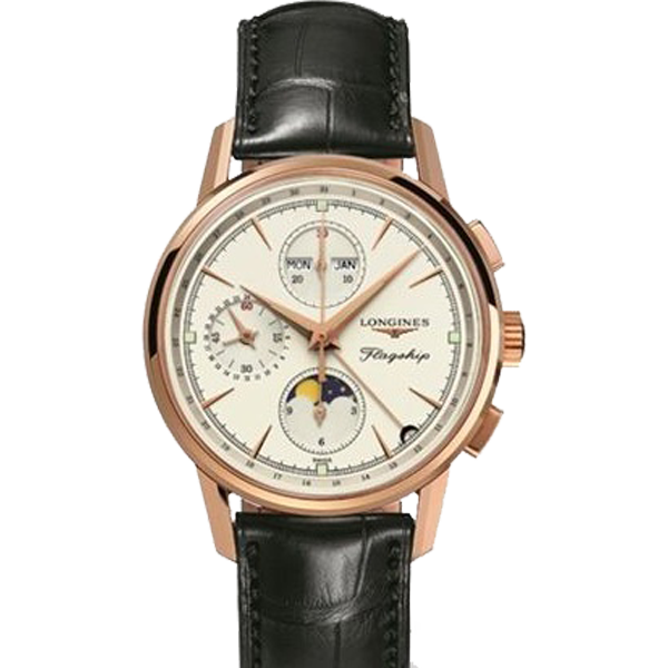 Longines Flagship Heritage Complete Calendar L4.792.8.77.2