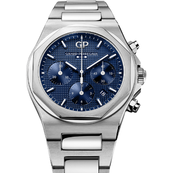 Girard Perragaux Lautearo Automatic Chronograph 2021 Steel Blue 81040-11-413-BB4A