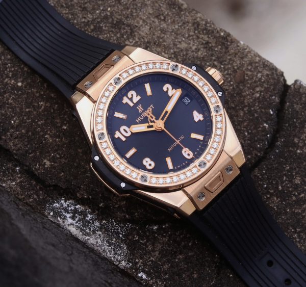 Hublot Big Bang One Click King Gold Black 39mm 465.OX.1180.RX.1204