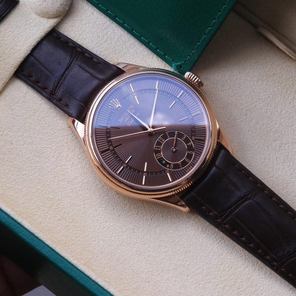 Rolex Cellini 50525 Dial Chocolate