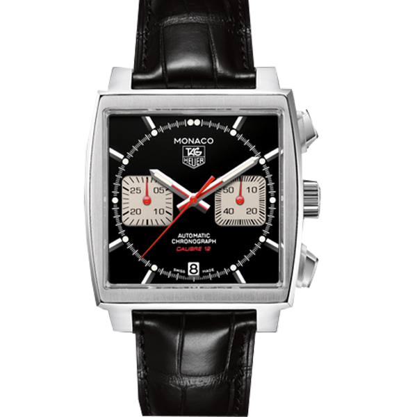 TAG Heuer Monaco Chronograph Black Dial CAW2114.FC6177