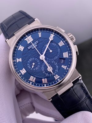 Breguet Marine Chronographe 5527TI/Y1/9WV Blue Dial