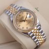 Rolex 126233 Champagne Diamonds dial 36mm Jubille