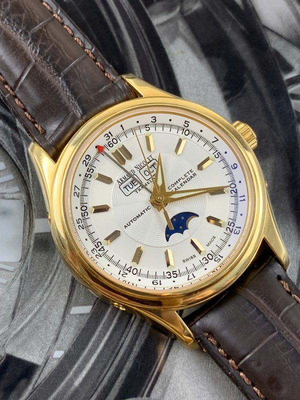 Armand Nicolet Hunter Complete Calendar Moonphase AN7042C