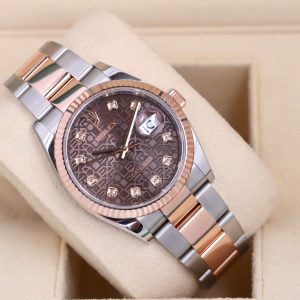 Rolex 126231 Vi Tính Nâu 36mm Dây Oyster