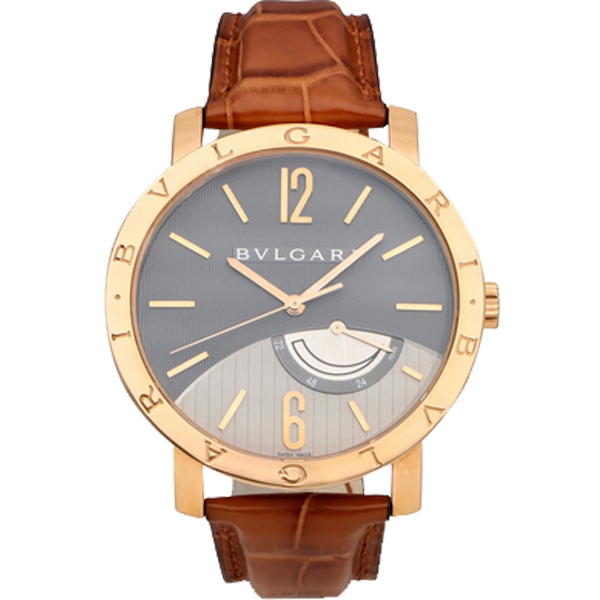 BVLGARI Power Reserve  BBP41GL 18k Rose Gold 41mm