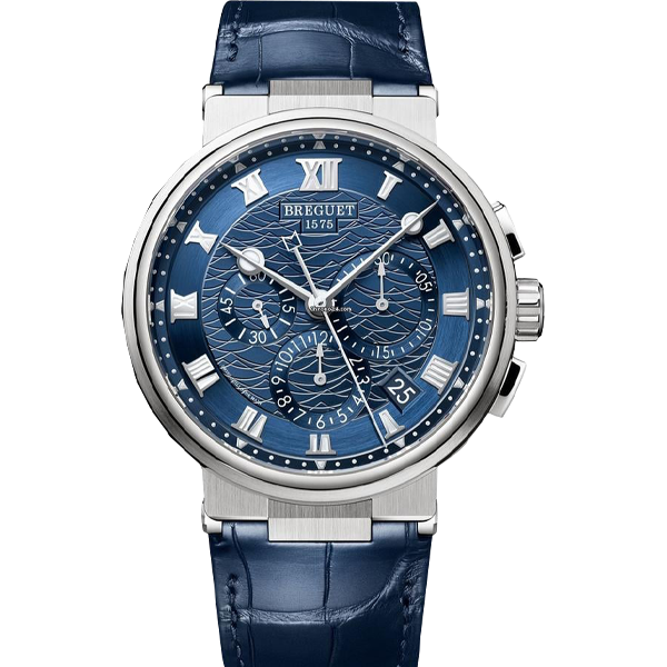 Breguet Marine Chronographe 5527TI/Y1/9WV Blue Dial