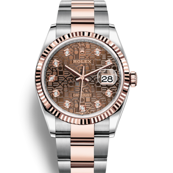 Rolex 126231 Vi Tính Nâu 36mm Dây Oyster