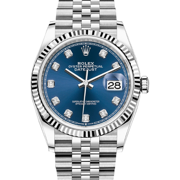 Rolex 126234 Datejust 36mm Blue Diamond