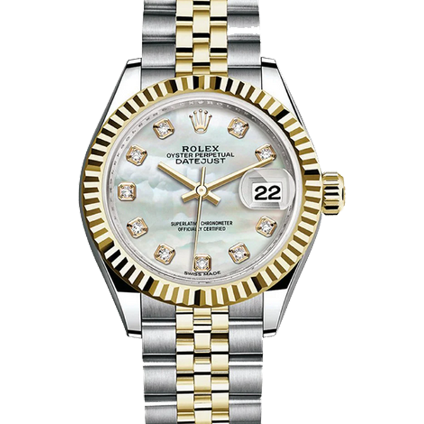 Rolex Lady-datejust 28mm 279161 Oliu Diamonds Jubi New 2024