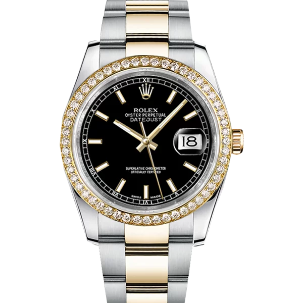 Rolex 126231 Black Dial Cọc Kim Dây Jubilee