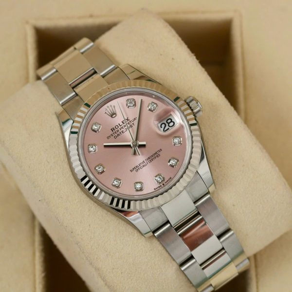 Rolex Datejust 31mm 278274 Oystersteel Pink Dial