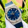 Hublot Classic Fusion Blue Pave 42mm 542.NX.7170.LR