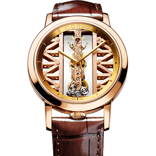 Corum Ar113.247.55/0001 FN15chive Round Golden Bridge