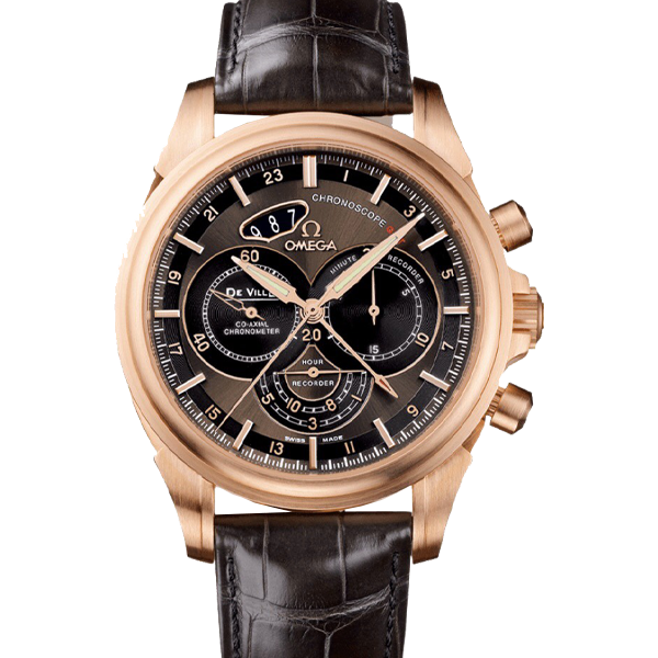 Omega Deville Chronoscope Rattrapante 18K Rose Gold