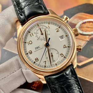 IWC Portuguese Classic Chronograph Rose Gold IW390402