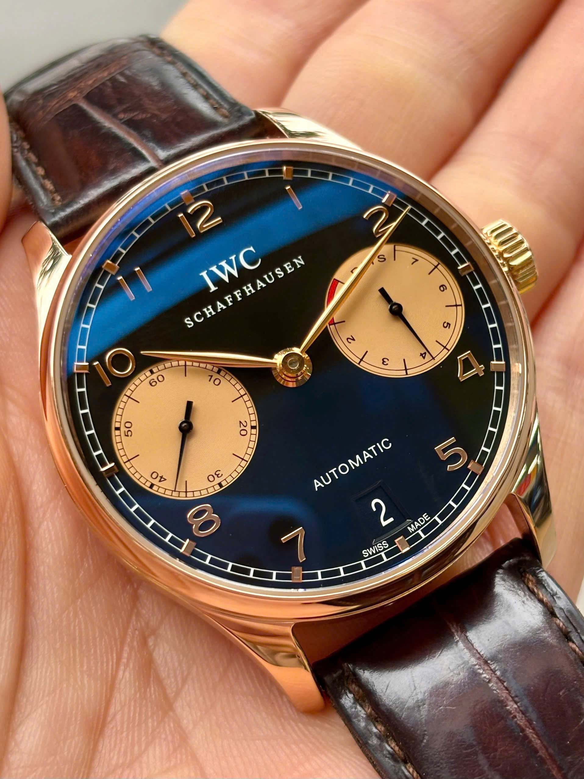 IWC Portuguese Rose Gold 42mm IW500121 IWC Portuguese Rose Gold 42mm IW500121