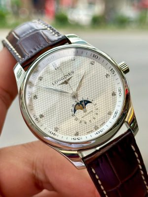 Longines Master Moonphase Diamond White L2.919.4.77.3