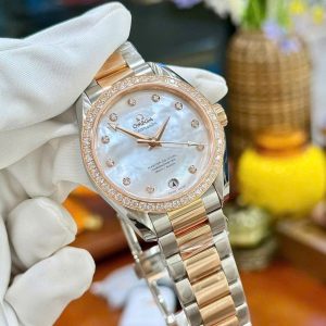 Omega Seamaster Aqua Terra Diamond 18K MOP 231.25.39.21.55.001