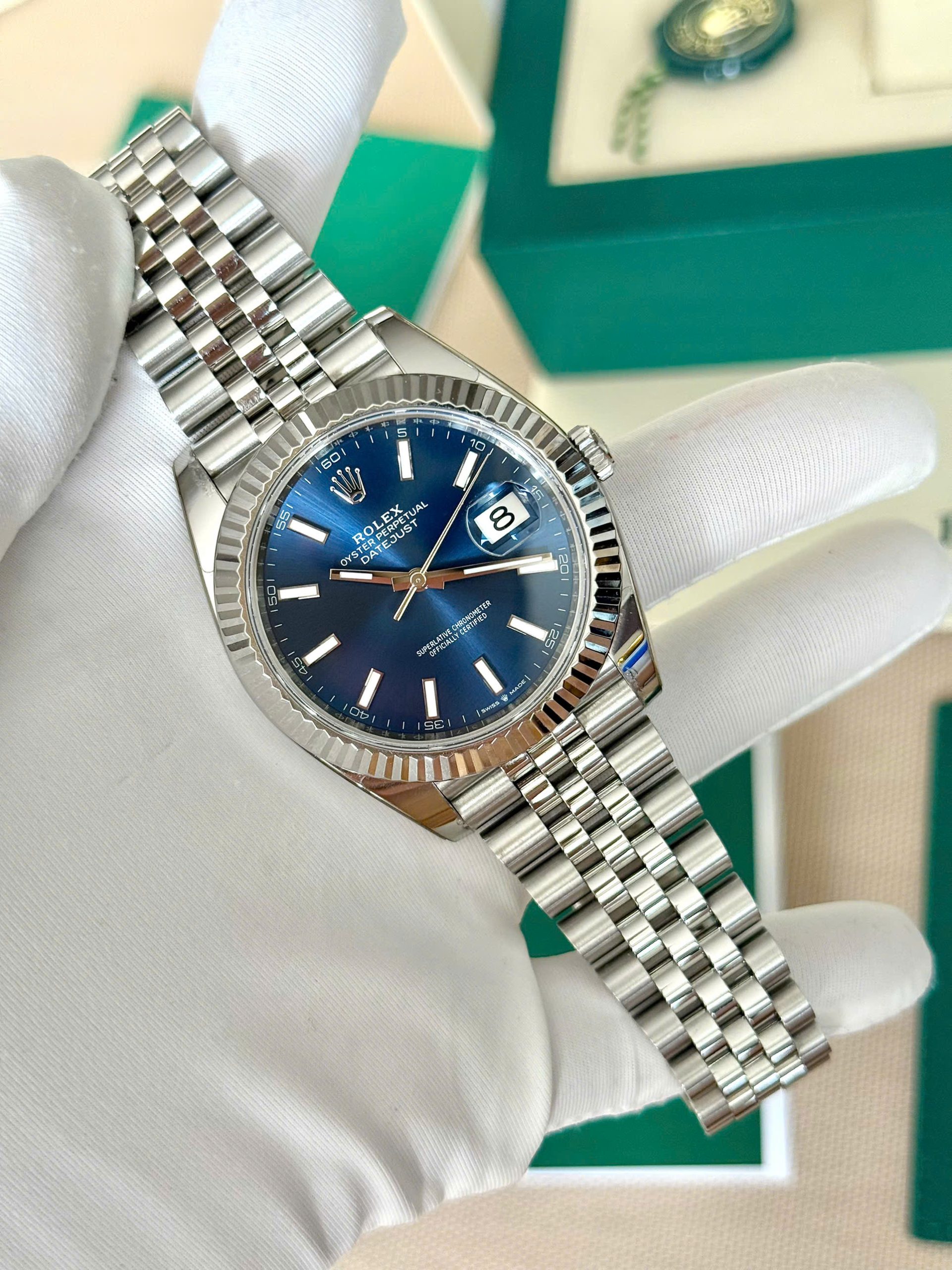 Rolex Datejust 126300 Dial Blue Rolex Datejust 126300 Dial Blue
