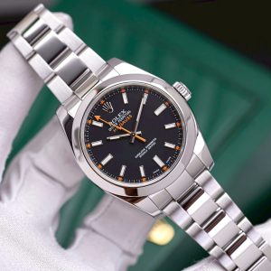 Rolex Steel Millgauss Black Dial 116400 40mm