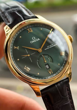 Omega DeVille Prestige Gold 18k Green 434.53.41.21.10.001