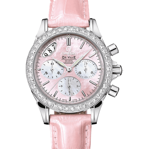 Omega Deville Chronoscope Diamond 4877.74.34